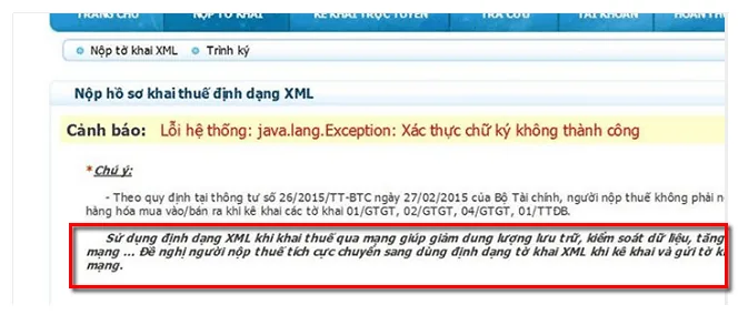 Lỗi xác thực chữ ký số không thành công — hình minh họa 1