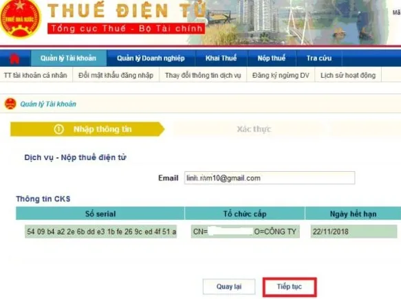 cập nhật chữ ký số