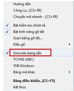 Gõ tiếng Việt trên HTKK